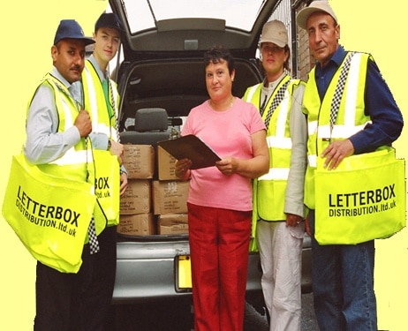 Letterbox distribution London delivering flyers leaflets our team